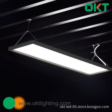 OKT Pandent transparent panel light 300x1200 led linear lighting fixture